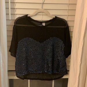 Sparkly blouse